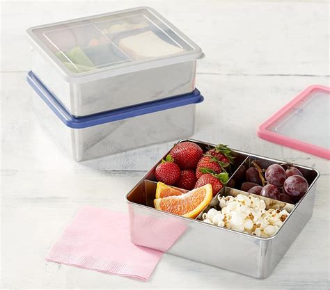 Pottery Barn Kids Spencer Stainless Bento Box 